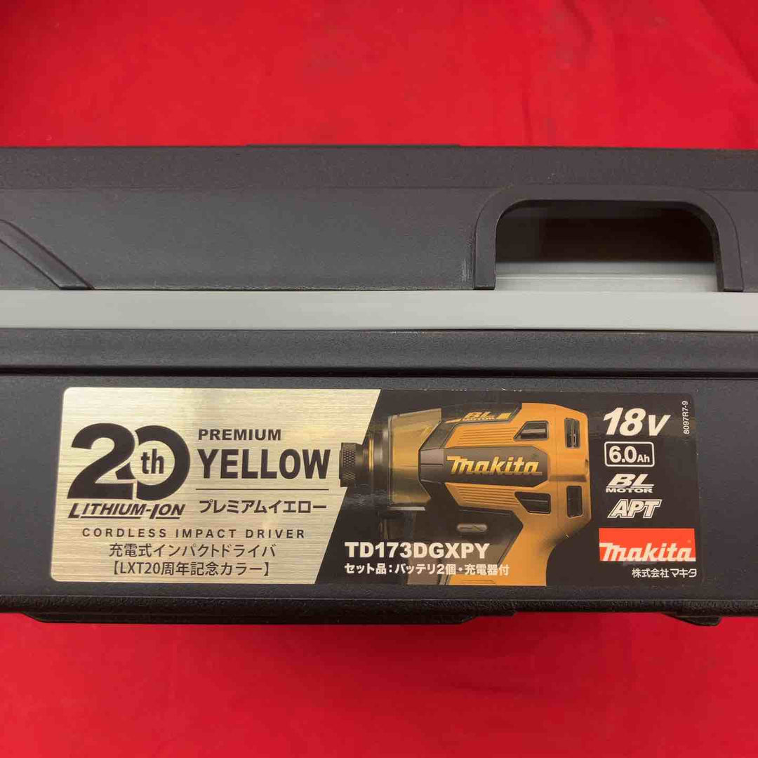 【未使用(店頭展示品)】☆マキタ(makita) インパクトドライバー TD173DGXPY LTX20周年 プレミアムイエロー【東大和店】