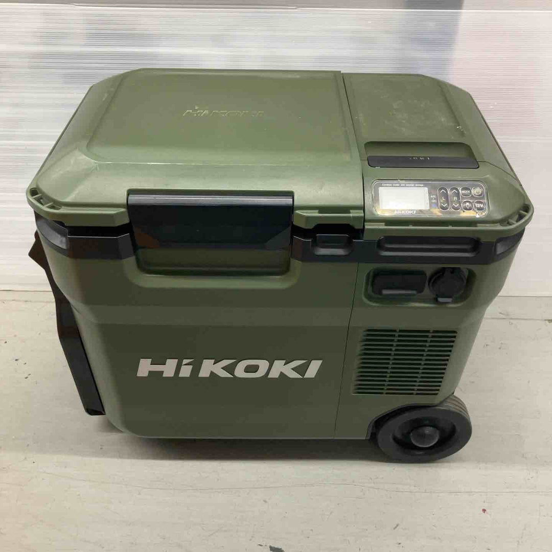 ★ハイコーキ(HIKOKI) コードレス冷温庫 UL18DC(WMGZ)_フォレストグリーン　ACアダプタ付属【戸田店】