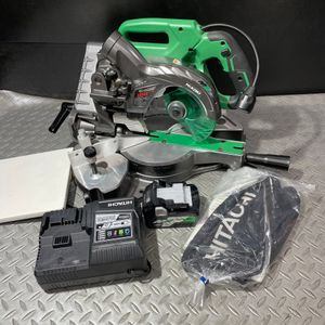 ★ハイコーキ(HIKOKI ※旧:日立工機) コードレス卓上スライド丸のこ C3606DRA(XP)【草加店】