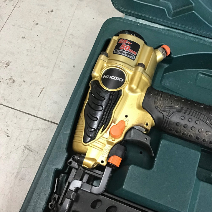 【中古品】ハイコーキ(HIKOKI ※旧:日立工機) 高圧フロアタッカ N5004HMF【鴻巣店】